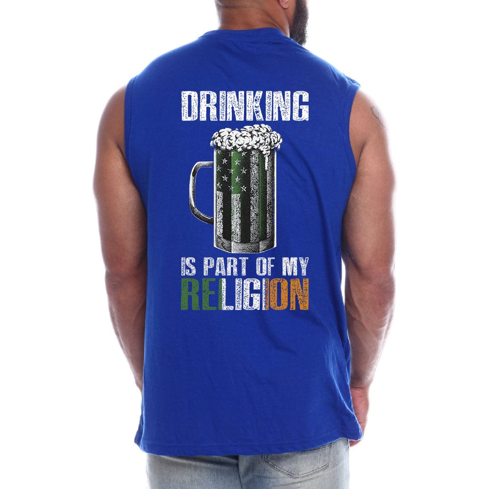 Drinking Is Part Of My Religion Back fashion Sleeveless