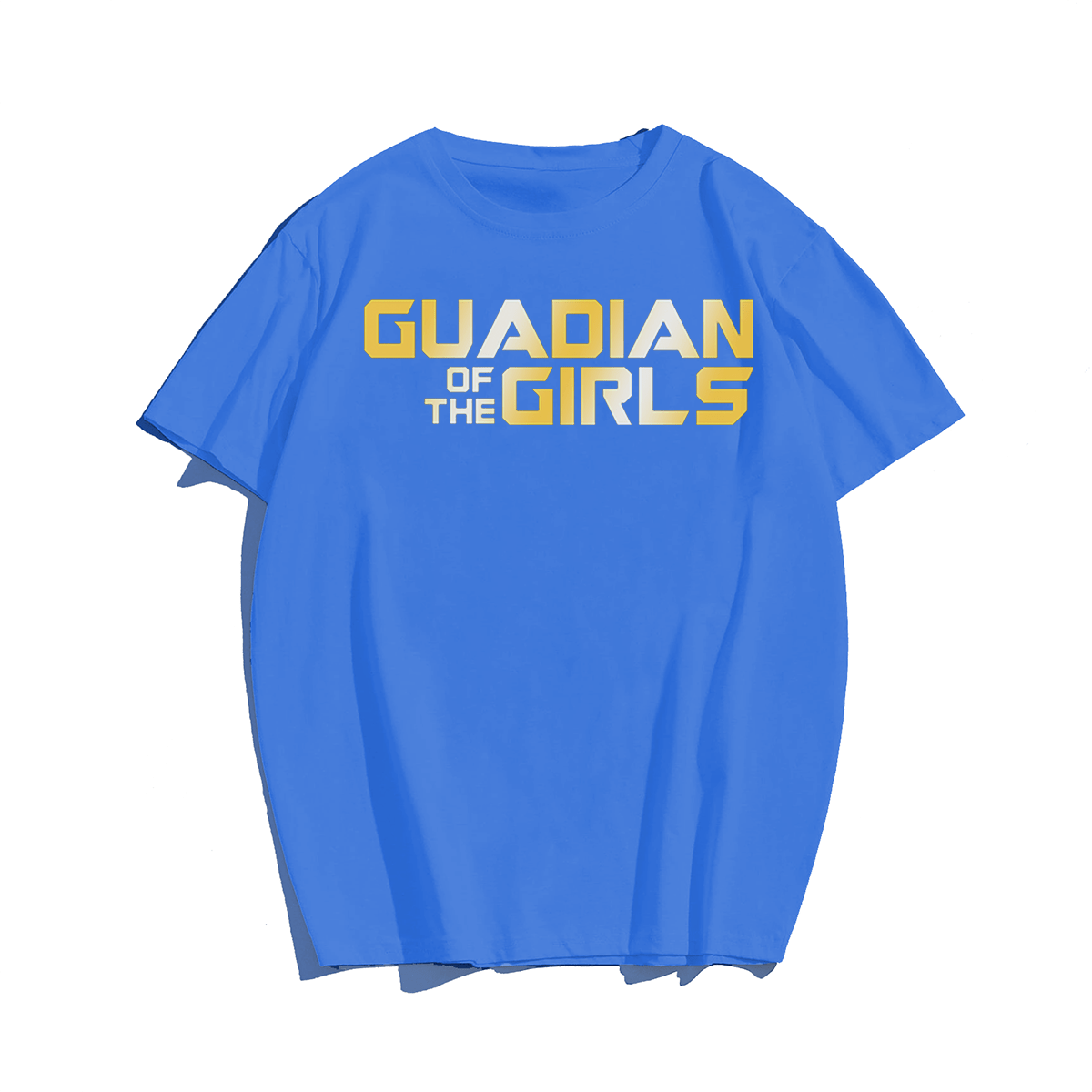 Guardian Of The Girls T-shirt for Men, Oversize Plus Size Big & Tall Man Clothing