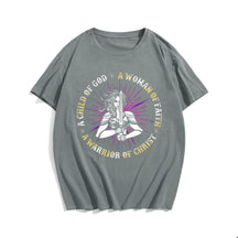 A Child Of God, A Woman Of Faith, A Warrior Of Christ Men's T-Shirts