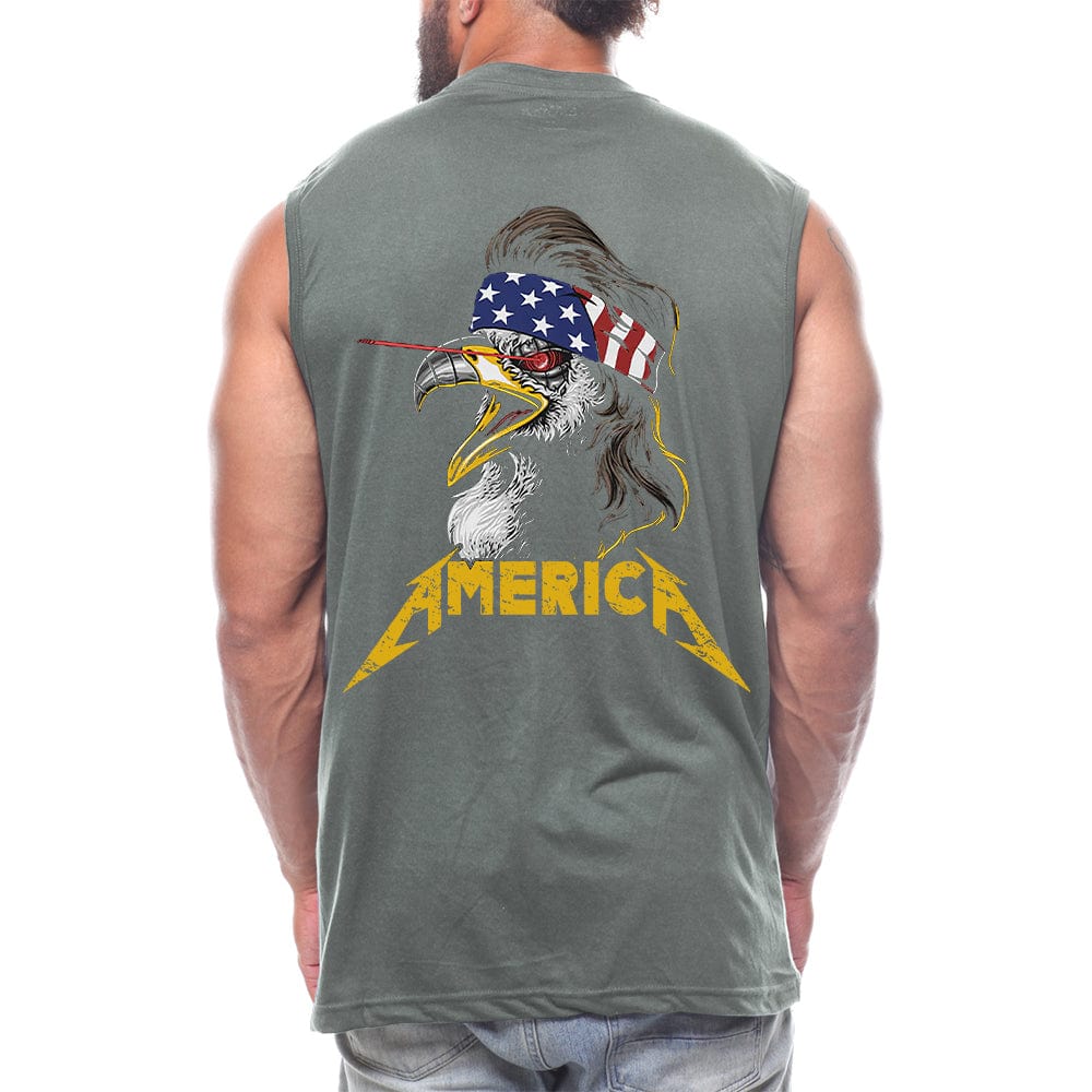 AMERICA!  Back fashion Sleeveless