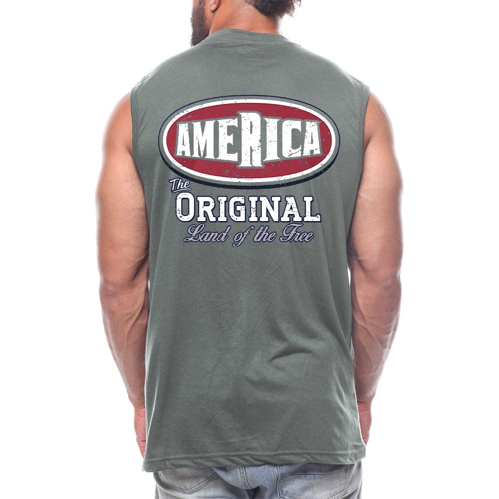 America - The Original  Back fashion Sleeveless