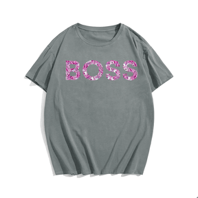 BOSS Pink Money Men's Plus Size T-Shirts