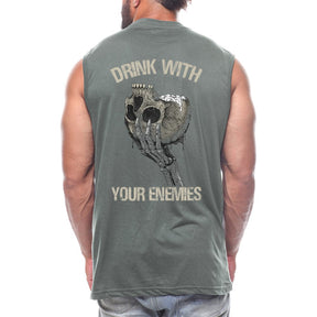 Drink With Your Enemies Back fashion Sleeveless