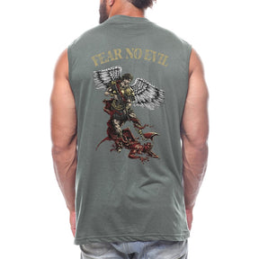 Fear No Evil  Back fashion Sleeveless