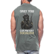 Only You Can Prevent Socialism Back fashion Sleeveless