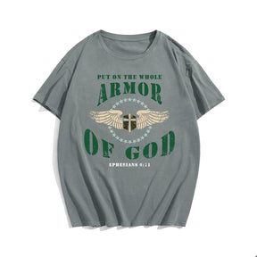 Put On The Whole Armor Of God Angel Wings Men's T-Shirts