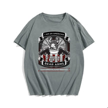 Right To Bear Arms T-shirt for Men, Oversize Plus Size Man Clothing - Big Tall Men Must Have