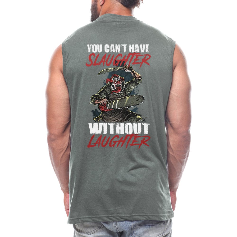 Slaughter And Laughter Back fashion Sleeveless