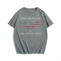 Stand For The Flag Kneel For The Cross (Version 11) Men's T-Shirts