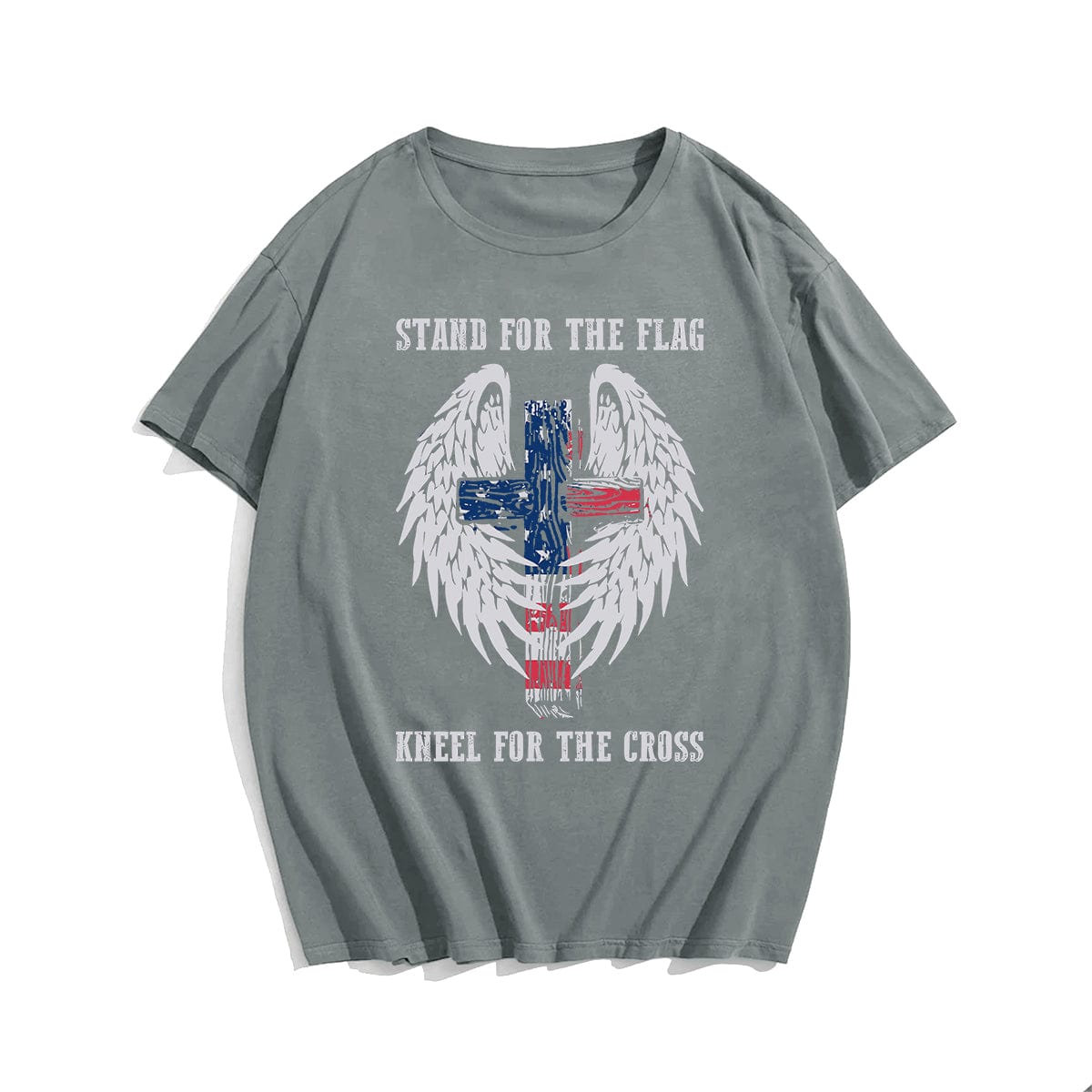 Stand For The Flag (Wide Wings) Men's T-Shirts