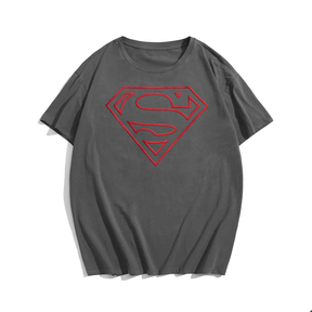 Superman T-shirt for Men, Oversize Plus Size Big & Tall Man Clothing