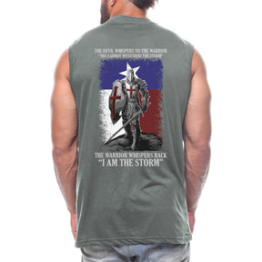 Texas Crusader  Back fashion Sleeveless