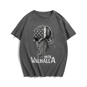 Until Valhalla for Men, Oversize Plus Size Man Clothing - Big Tall Men Must Have