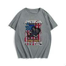 PROUD AMERICAN Men T-shirt, Oversize Plus Size Man Clothing for Big & Tall