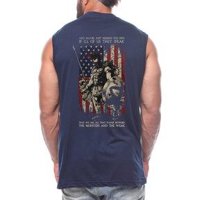 American Spartan Back fashion Sleeveless