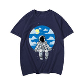 Astronaut series Men's Plus Size T-shirt