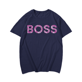 BOSS Pink Money Men's Plus Size T-Shirts