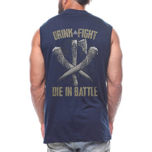 Die In Battle Back fashion Sleeveless