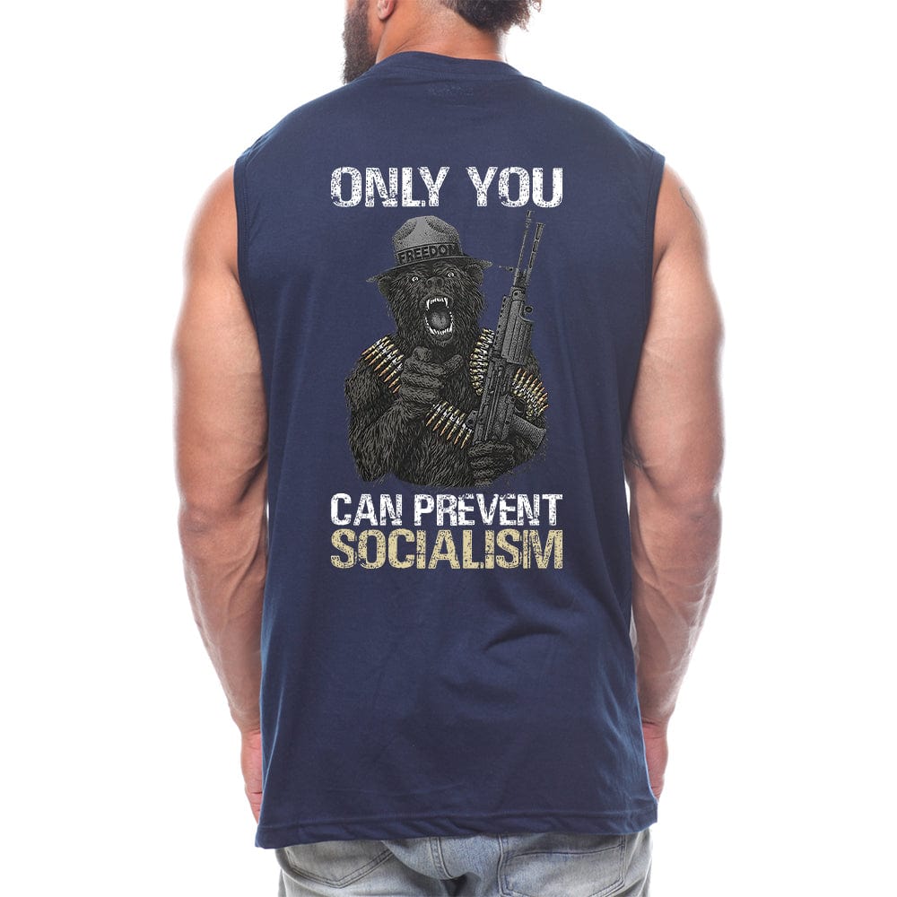 Only You Can Prevent Socialism Back fashion Sleeveless