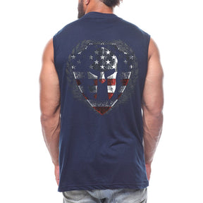 Spartan Helmet Back fashion Sleeveless