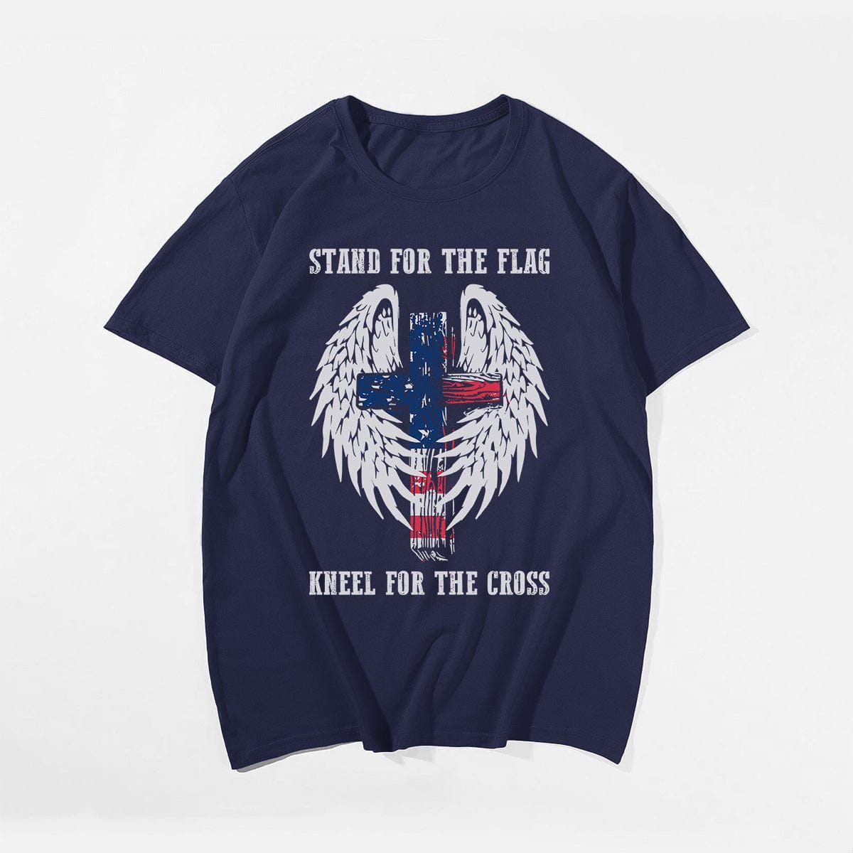 Stand For The Flag (Wide Wings) Men's T-Shirts