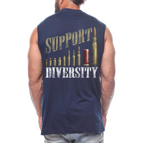 Support Diversity Back fashion Sleeveless