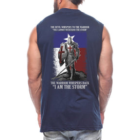 Texas Crusader  Back fashion Sleeveless