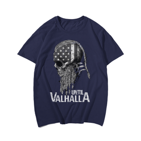 Until Valhalla for Men, Oversize Plus Size Man Clothing - Big Tall Men Must Have