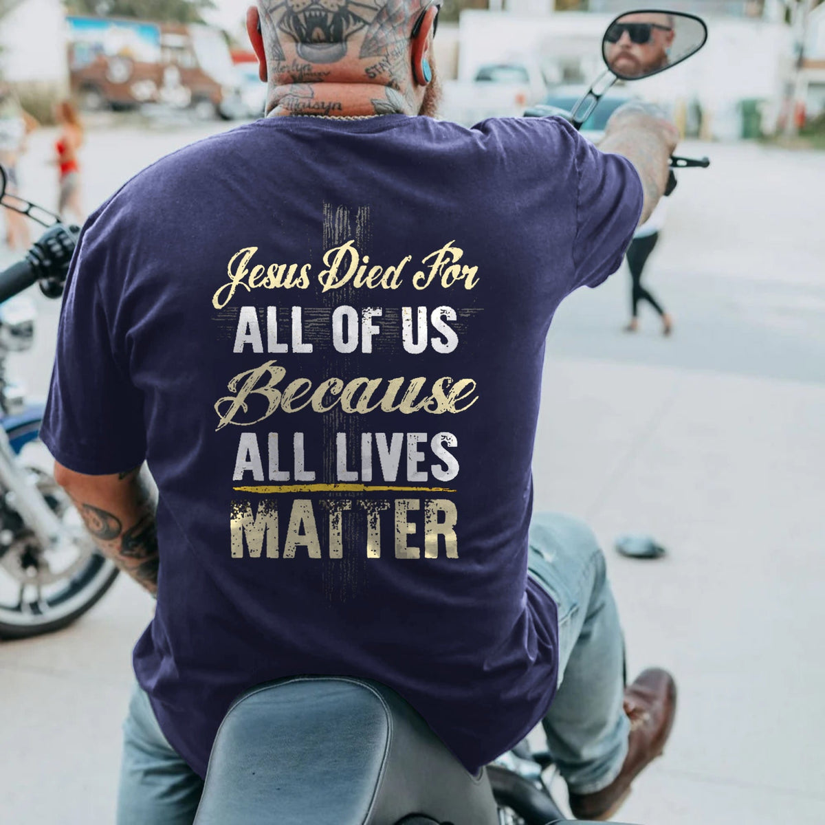 Men's Plus Size All Lives Matter T-Shirt