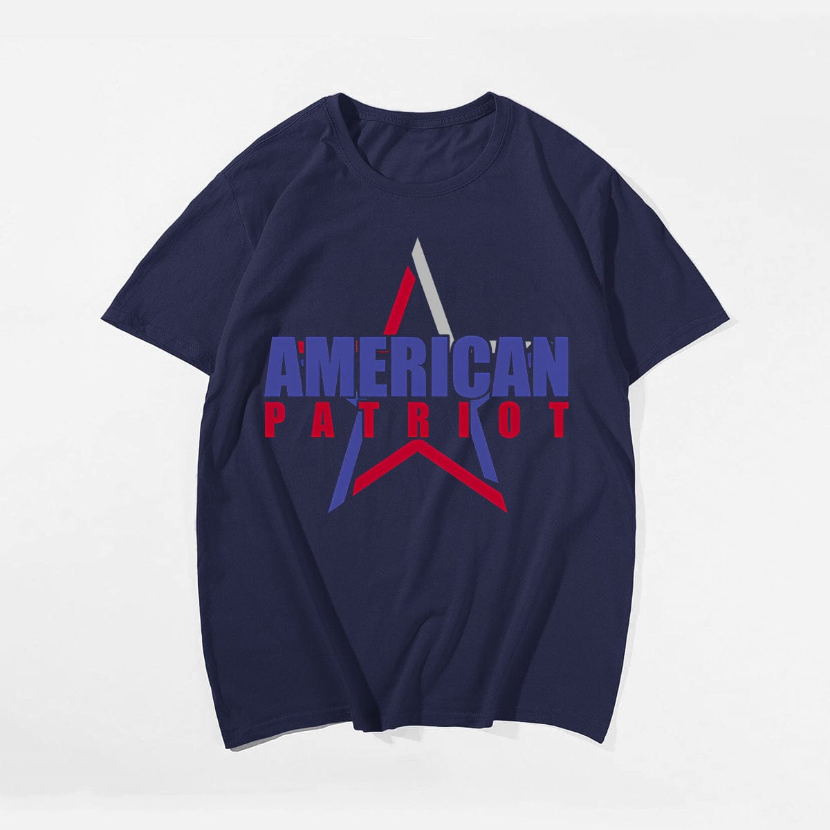 American Patriot Men T-shirt, Oversize Plus Size Man Clothing for Big & Tall