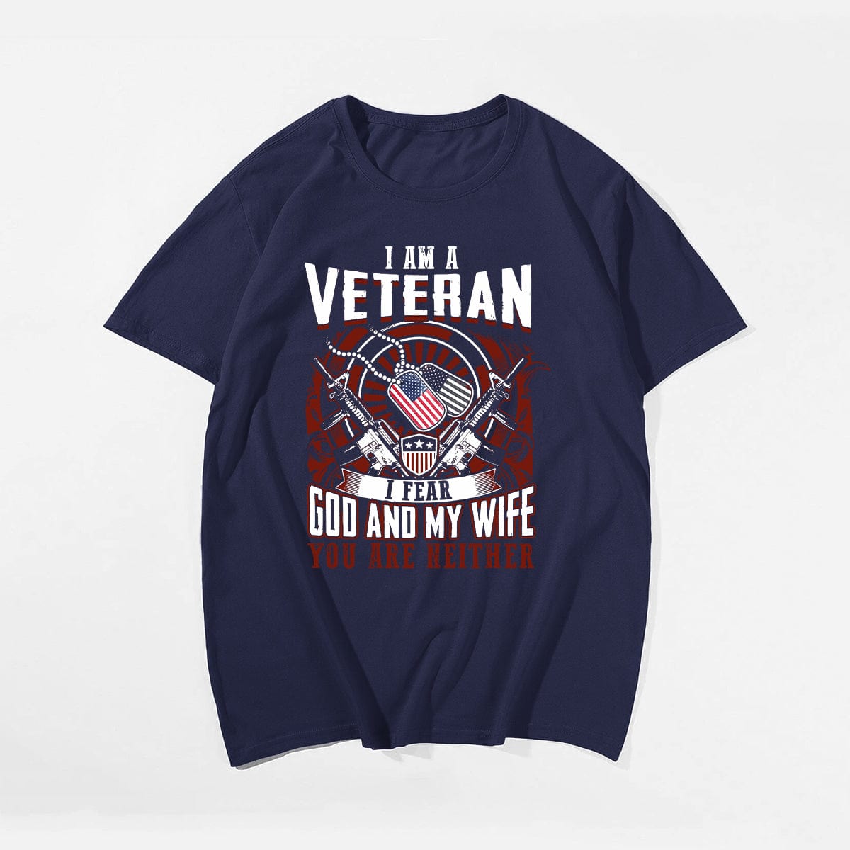 I AM A VETERAN #3 Men T-shirt, Oversize Plus Size Man Clothing for Big & Tall