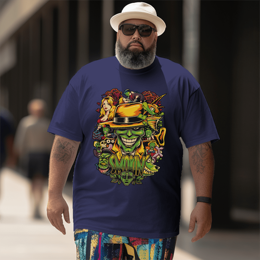 Smokin Man's Plus Size T-Shirt