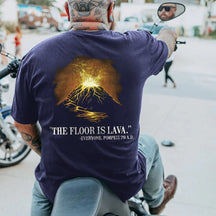 The Floor Is Lava Plus Size T-Shirt