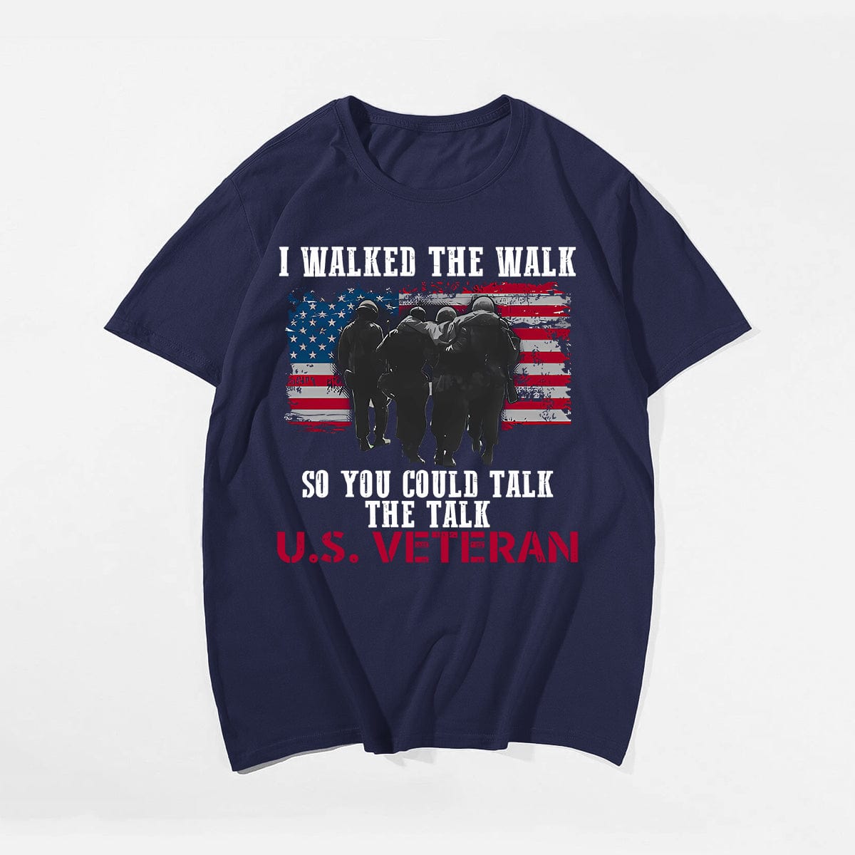 U.S.VETERAN Men T-shirt, Oversize Plus Size Man Clothing for Big & Tall