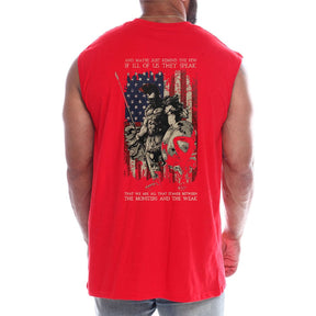 American Spartan Back fashion Sleeveless