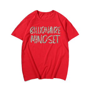 Billionaire Mindset Men's Plus Size T-Shirts