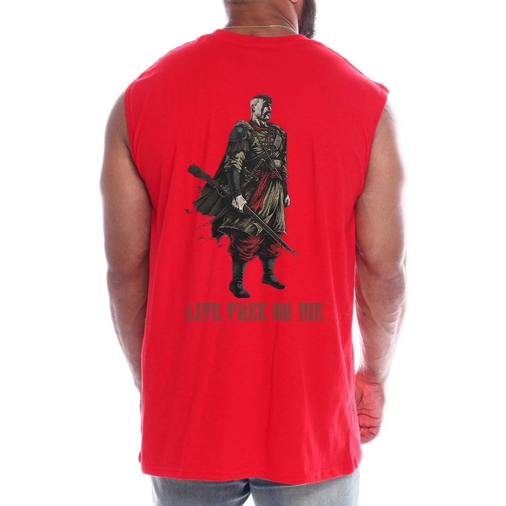 Cossack Warrior Back fashion Sleeveless