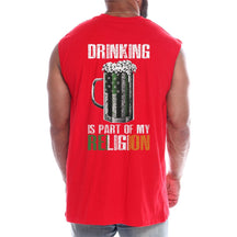 Drinking Is Part Of My Religion Back fashion Sleeveless