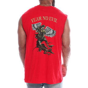 Fear No Evil  Back fashion Sleeveless