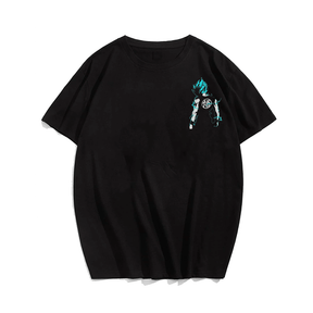 Shadow Design Cartoon Print T-Shirt & Shorts