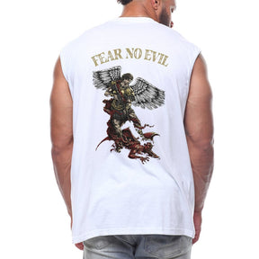 Fear No Evil  Back fashion Sleeveless