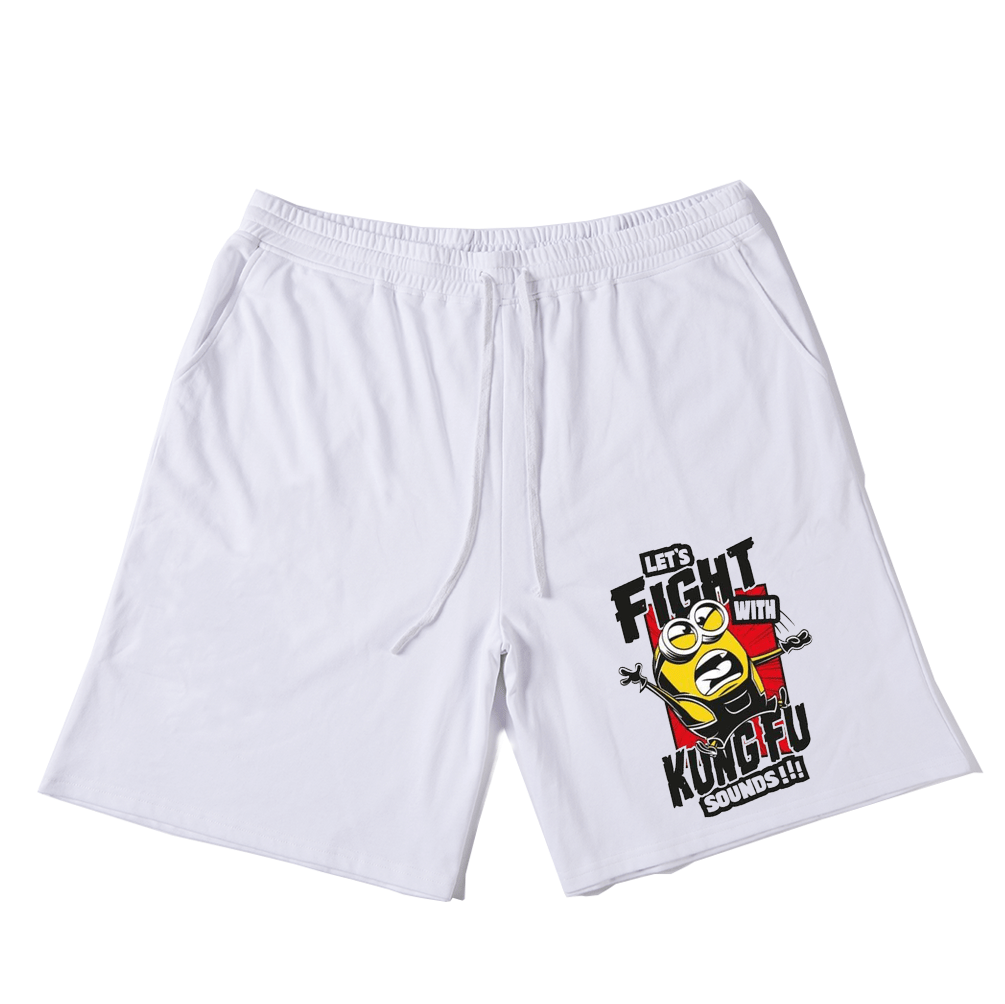 Fight With Kung-Fu Sounds Big Size Shorts
