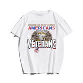 GOD FOUND SOME OF THE STRONGEST AMERICANS AND MADE THEM Men T-shirt, Oversize Plus Size Man Clothing for Big & Tall