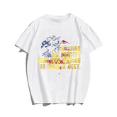 HE LOVES HIS COUNTRY T-shirt, Oversize Plus Size Man Clothing for Big & Tall