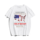 I AM A VETERAN Men T-shirt, Oversize Plus Size Man Clothing for Big & Tall