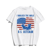 U.S.VETERAN #2 Men T-shirt, Oversize Plus Size Man Clothing for Big & Tall