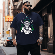 Bucks Skull Plus Size T-Shirt