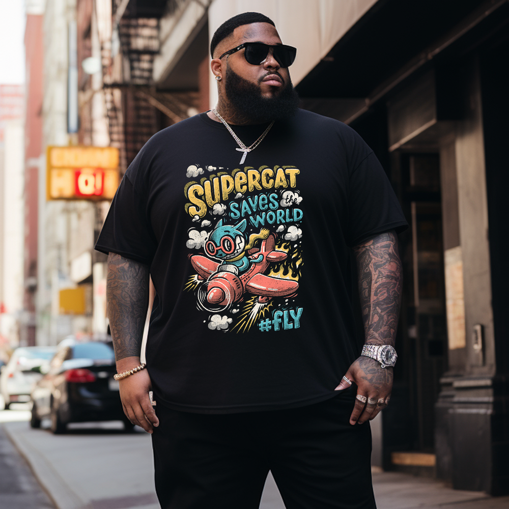 Supercat Plus Size T-Shirt
