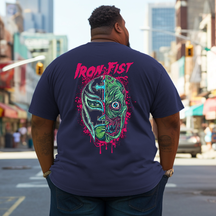 Iron Fist Plus Size Men T-Shirt