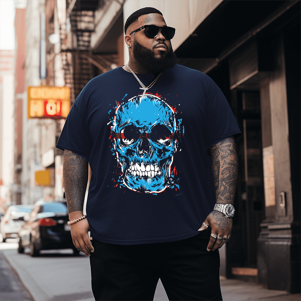 SKULLS Plus Size T-Shirt